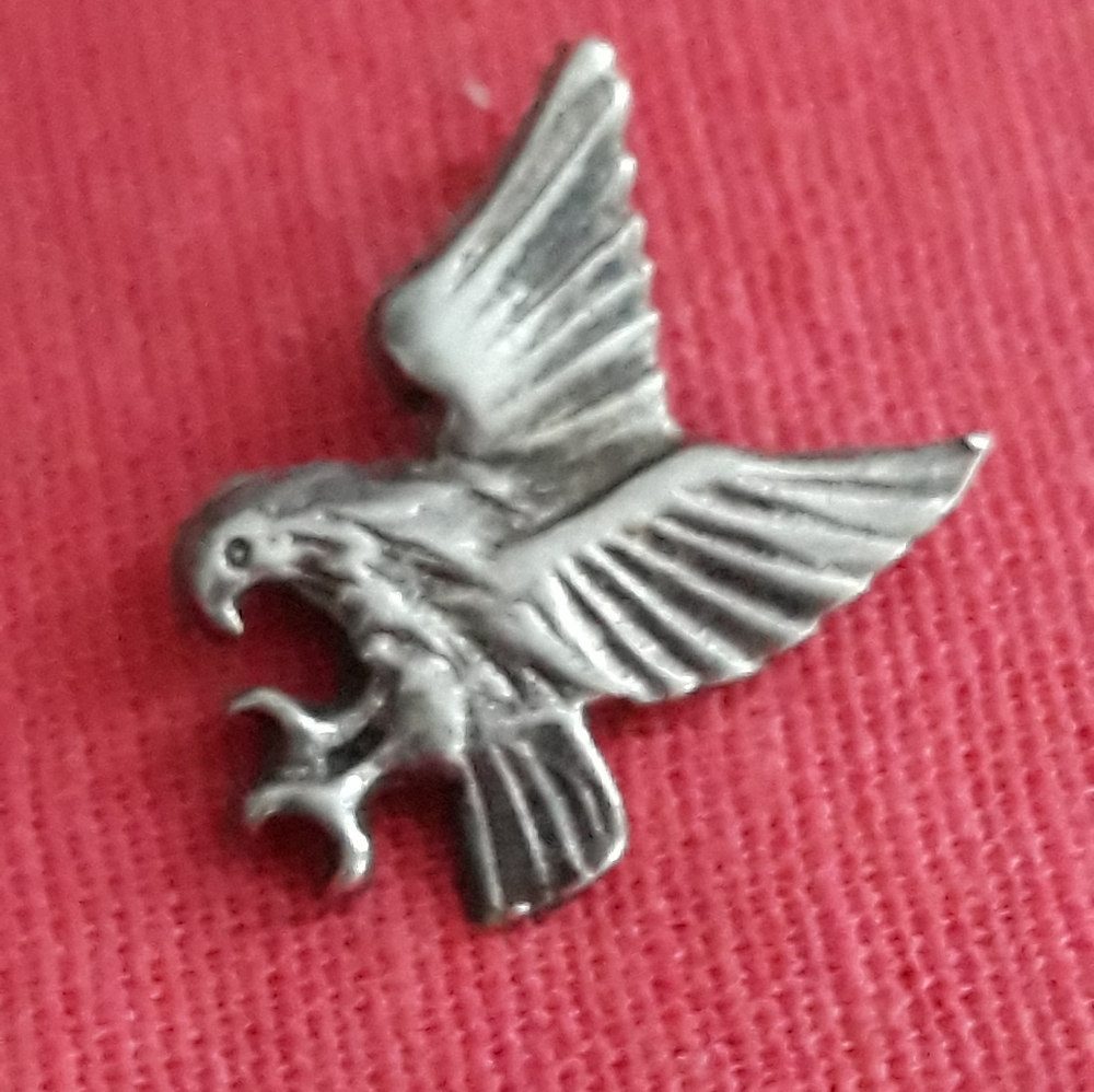 925 SILVER VINTAGE EAGLE CHARM - Picture 3 of 11